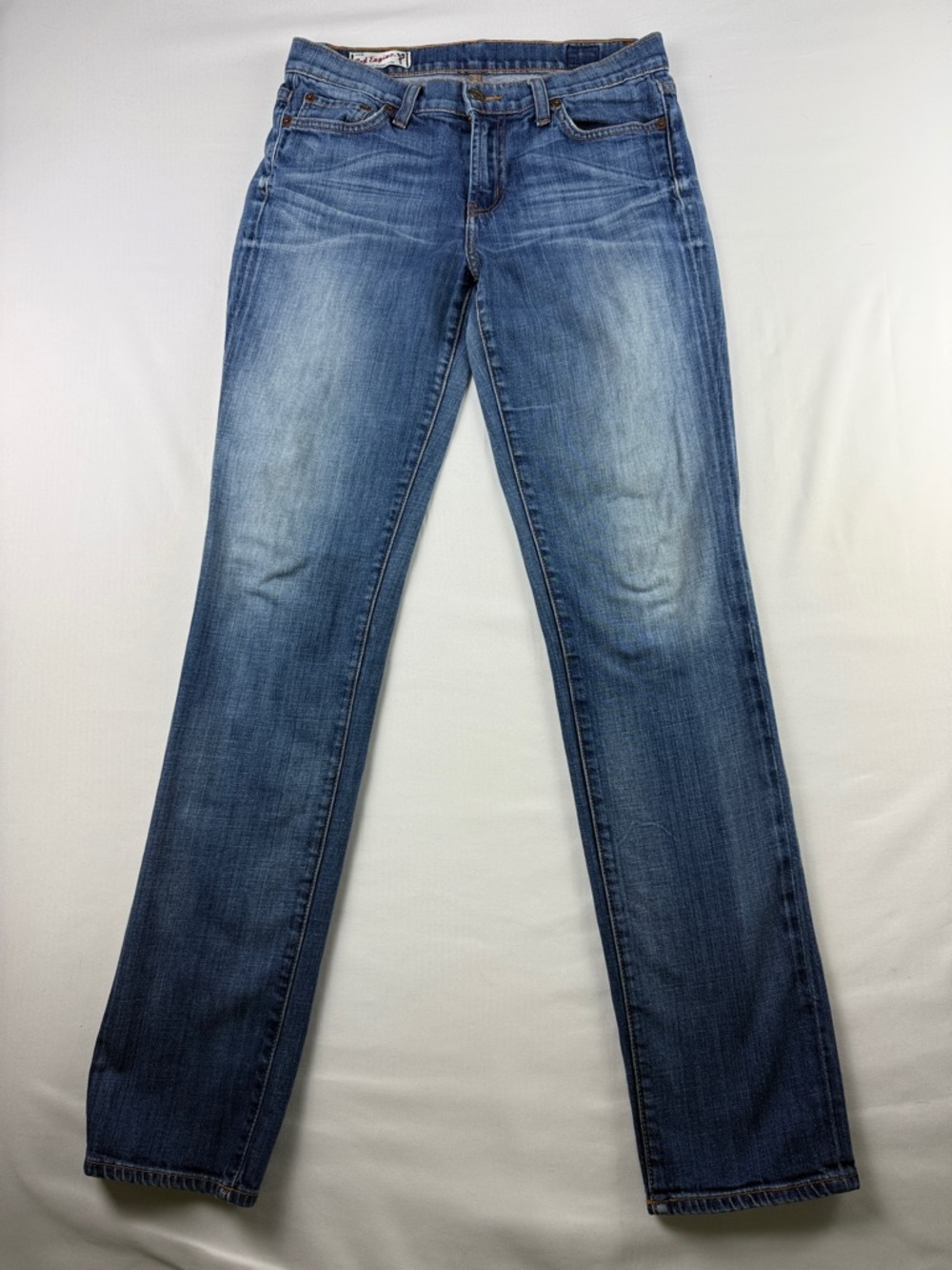 Red Engine Firefly Straight Vintage Denim Jeans Size 30 Y2K Low Rise